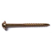 SABERDRIVE Wood Screw, #9, 2-1/2 in, Zinc Yellow Steel Round Head Torx Drive, 455 PK 09326